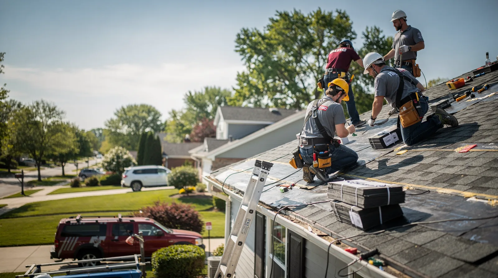 Roof Repair in Mcnabb, IL around you